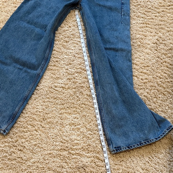 Pilcro Wide Leg Jeans Size 28 - Picture 2 of 5